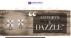 Desktop Screenshot of kapishjewels.com